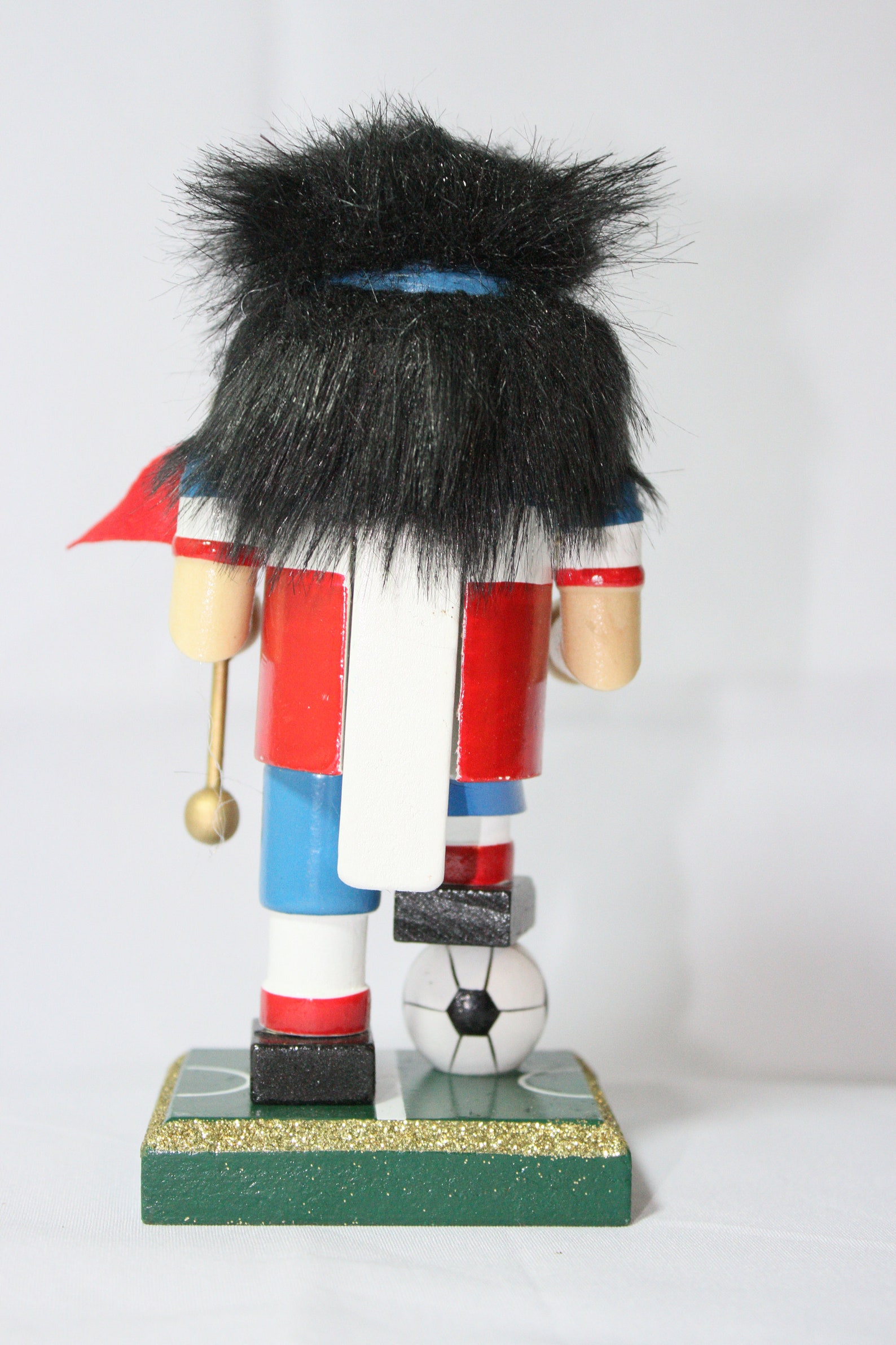 NUTCRACKER USA Soccer Player Wooden Painted 6.5 Etsy