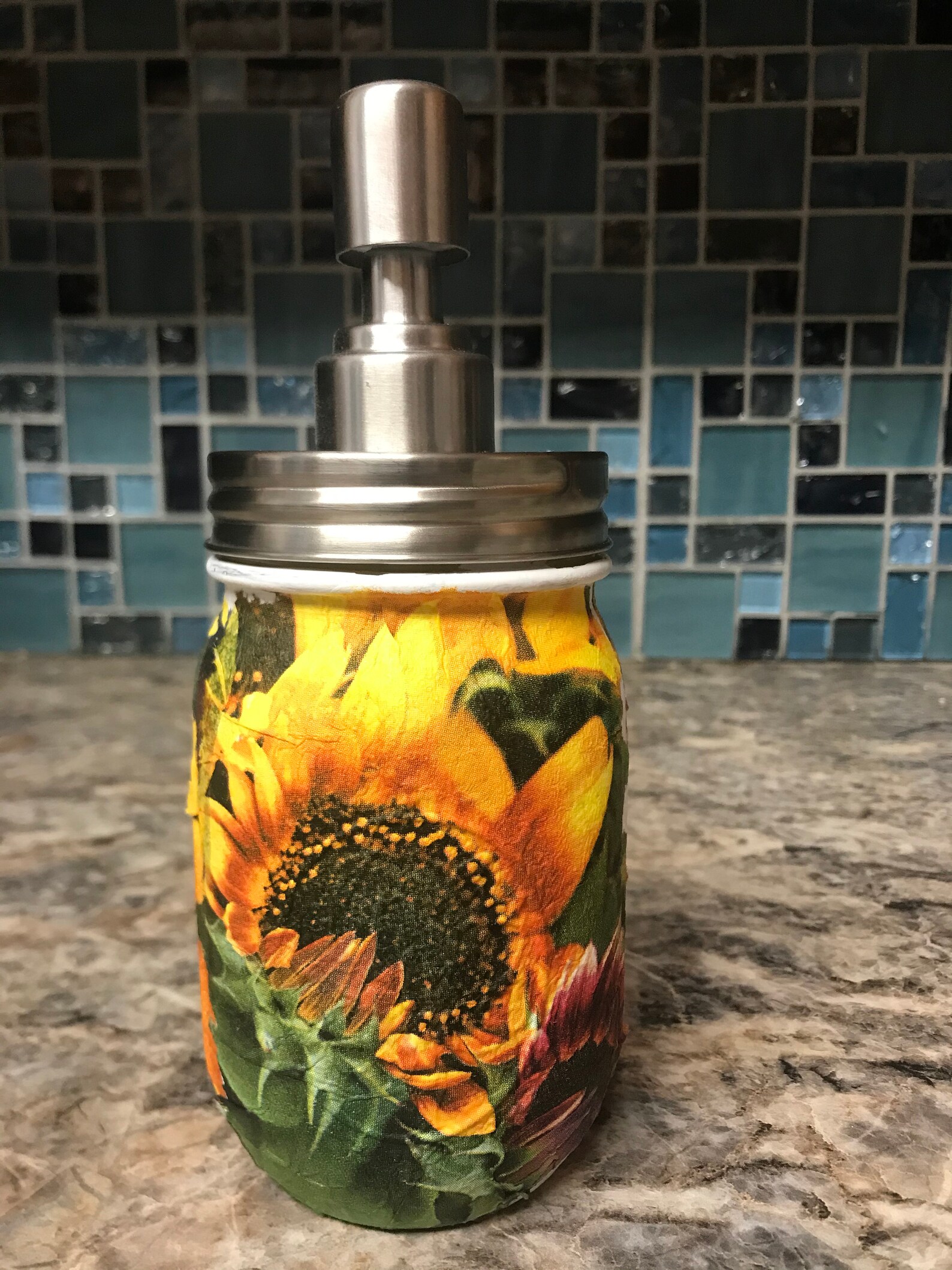 Sunflower soap dispenser Clearance