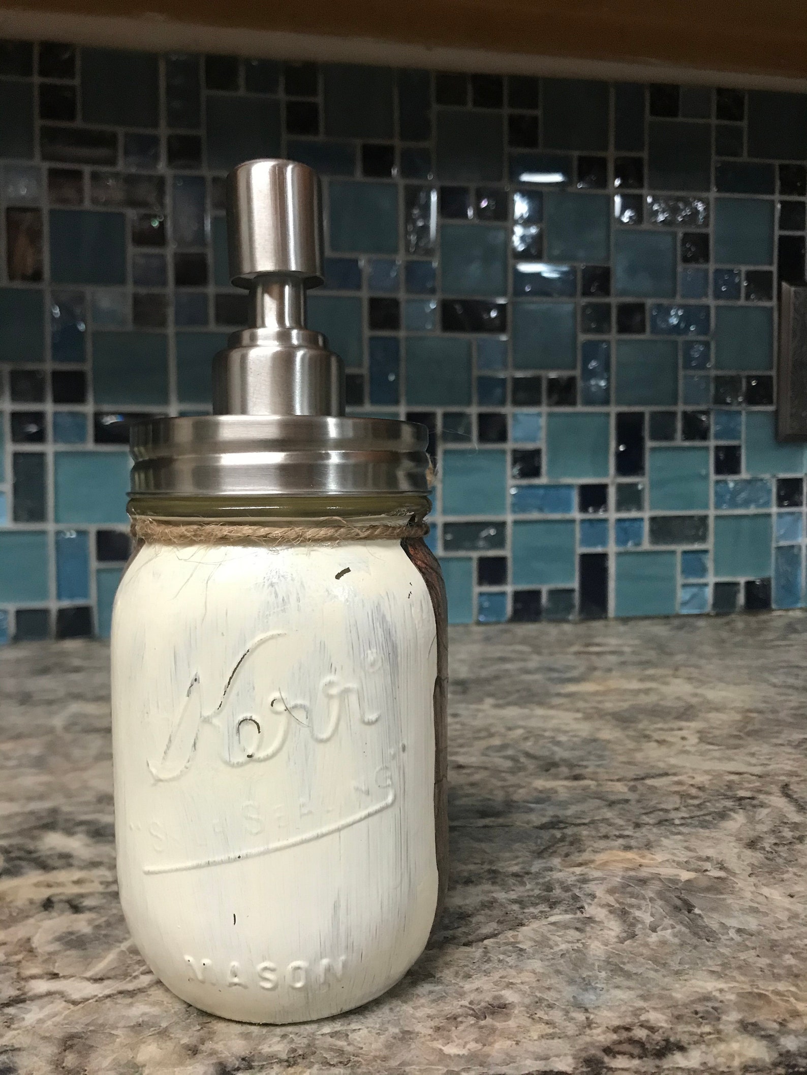 Horse mason jar soap dispenser Etsy