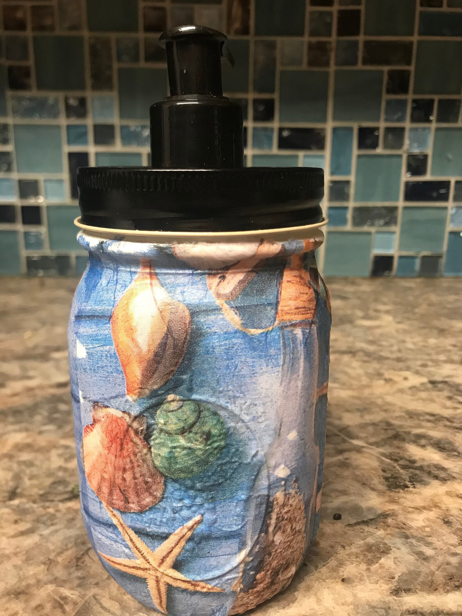 starfish soap dispenser