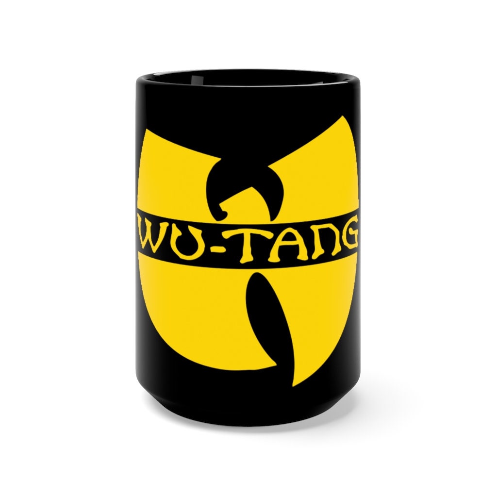 Wu Tang tea coffee Mug 15oz black wutang ceramic tea coffee Etsy