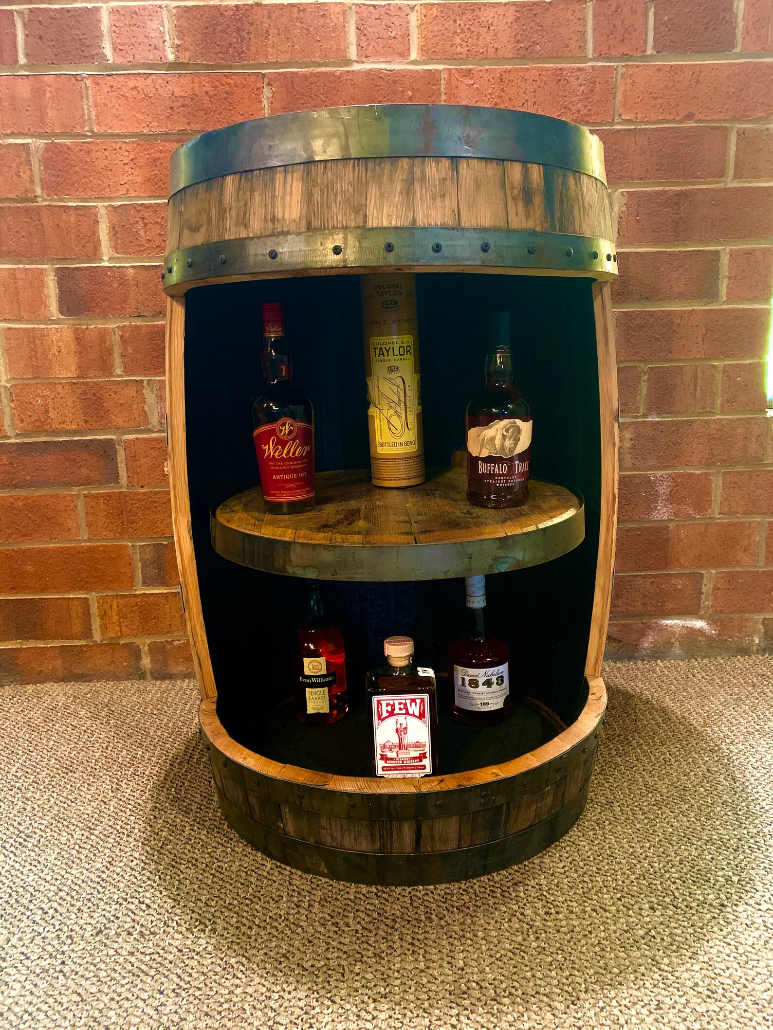Bourbon Barrel Bar Etsy