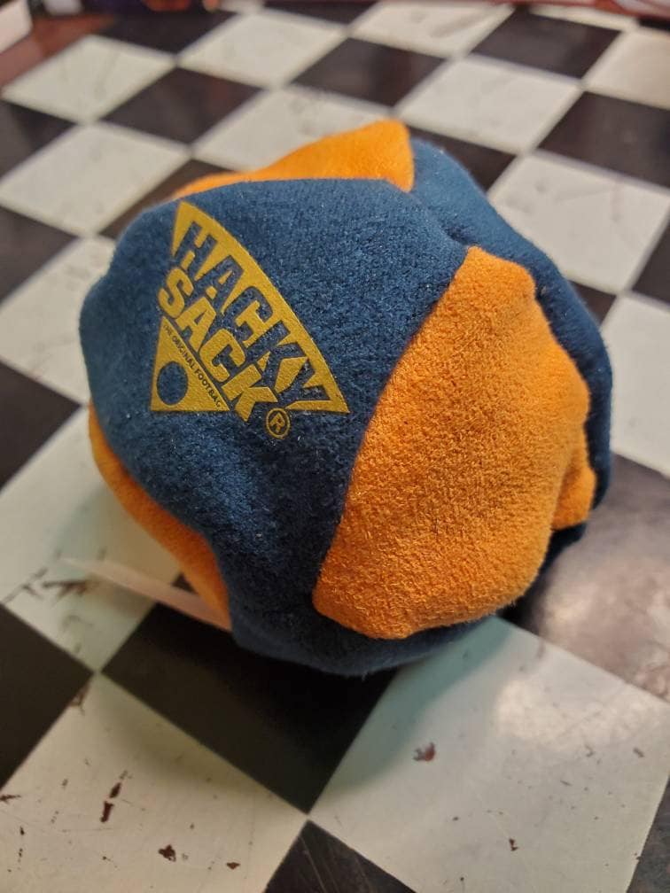 Rebel Whamo Hacky Sack 8 Panel Crytal Quartz Sand Filled Hackysack Foot Bag Footbag, Ideal for