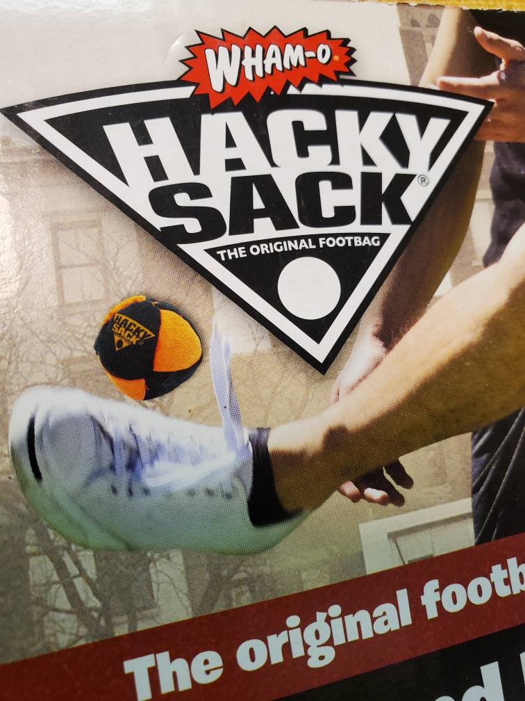 Rebel Whamo Hacky Sack 8 Panel Crytal Quartz Sand Filled Hackysack Foot Bag Footbag, Ideal for