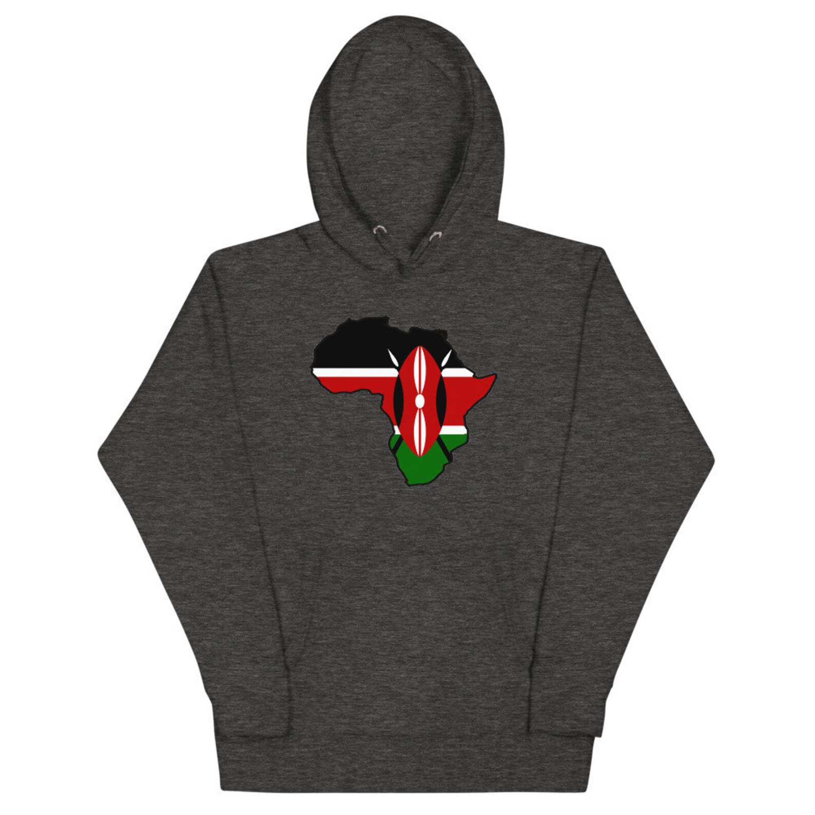 Unisex Kenya Hoodie//Kenya//Kenyan//African Clothing //Kenya Etsy