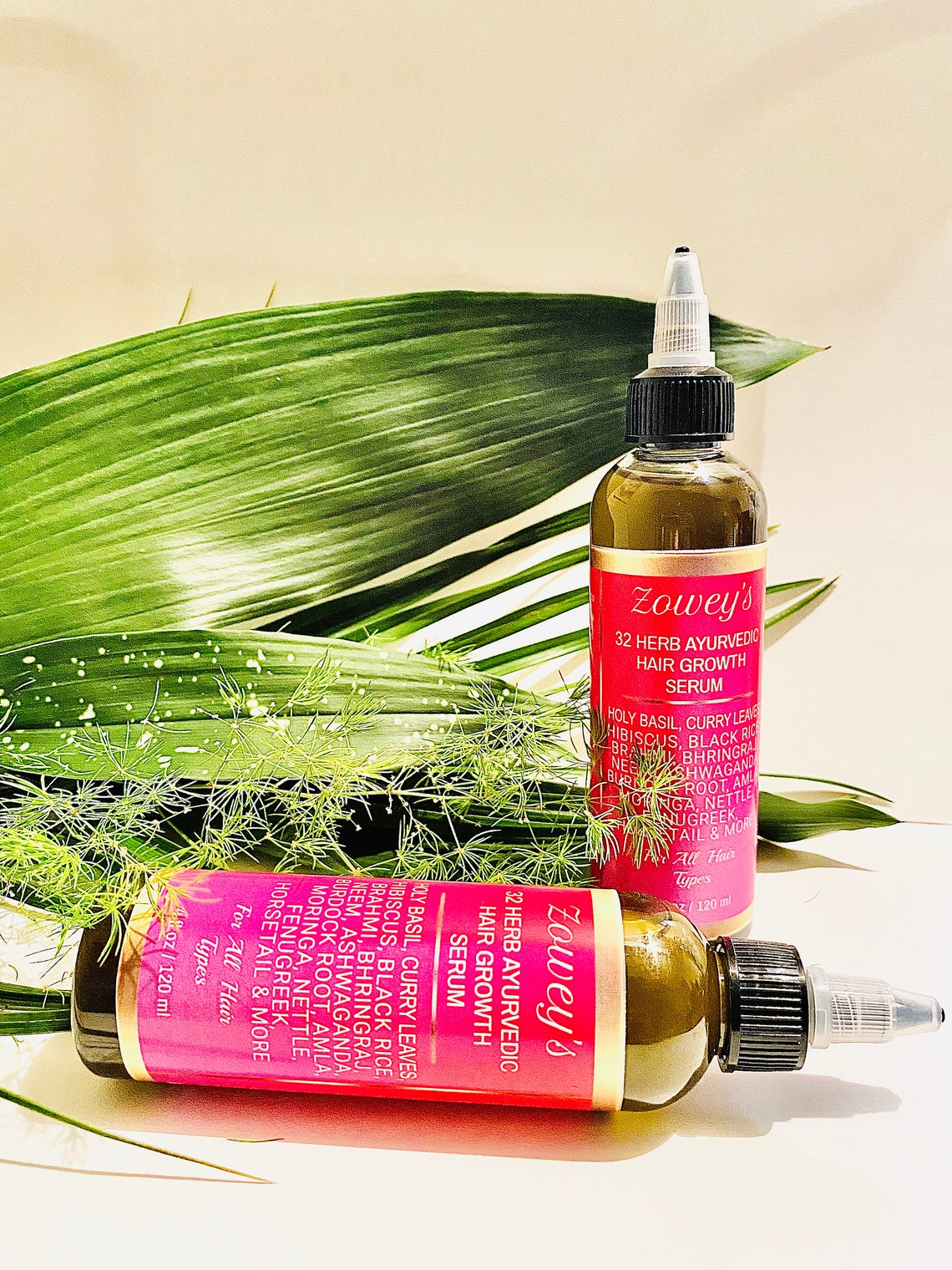 Ayurvedic Hair Growth Serum Alopecia EdgesBeard Breakage Etsy