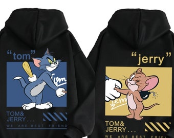 Tom and Jerry Hoodie | Etsy Tom and Jerry Hoodie | Etsy