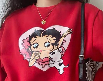 walmart betty boop crewneck