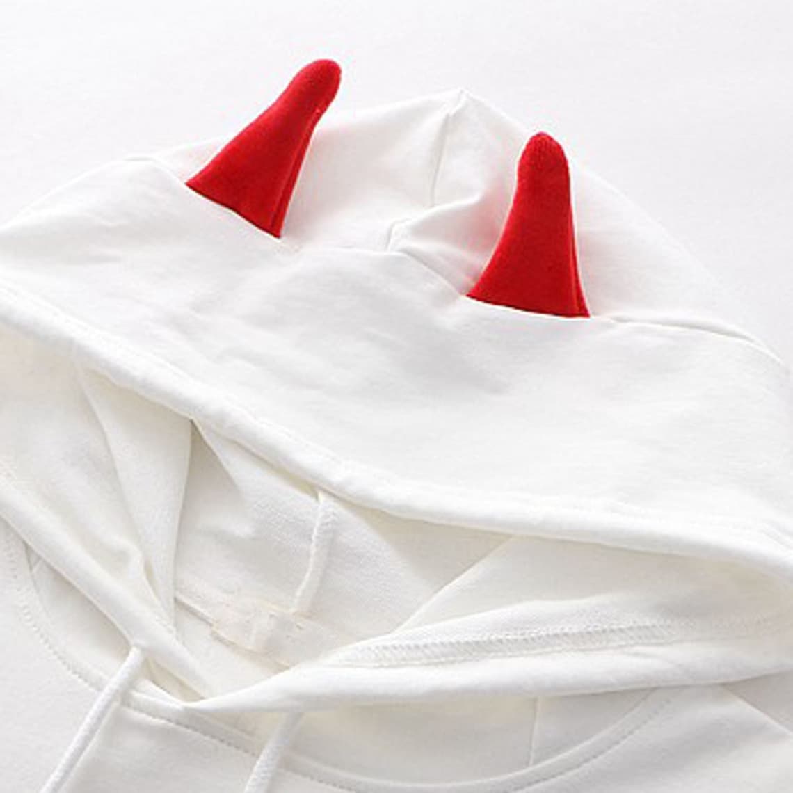 Devil hoodie with horns Clearance