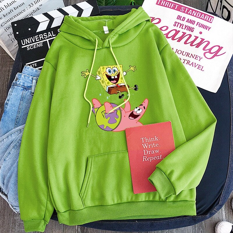 sponge bob and patrick hoodie