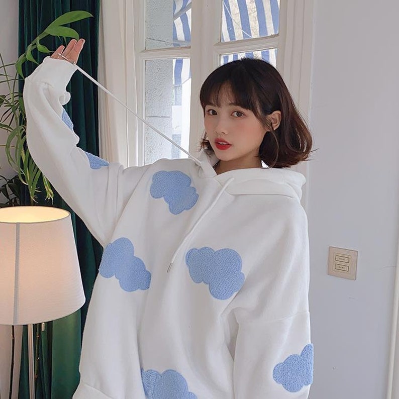 Kawaii Hoodie Kawaii Cute Kawaii Clothing Kawaii Etsy