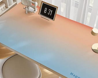 Custom Large Size Desk Pad, Silicone Table Mat, Desk Mat, Personalized Gaming Mouse Pad Large Mousepad, Waterproof And Oilproof