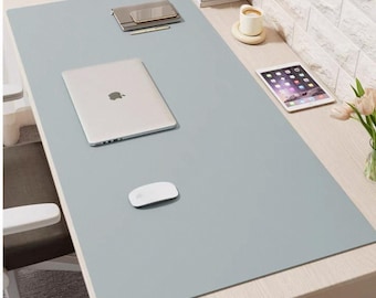 Custom Size Silicon Eye Protection Desk Mat, Custom Mouse & Keyboard Pad, Keyboard Mat, Office Accessories, Gift For Colleague