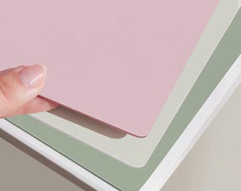 Custom Waterproof Silicone Table Mat, Multi-color Table Mat, Large Size Desk Mat, Custom Large Mouse Pad, Wedding Gift, Gift For Colleague