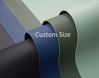 Custom Size Desk Mat, Nappa Leather Desk Mat, Personalized Office Desk Mat, Waterproof Large Desk Mat, Desk Surface Protector, Gift for Him