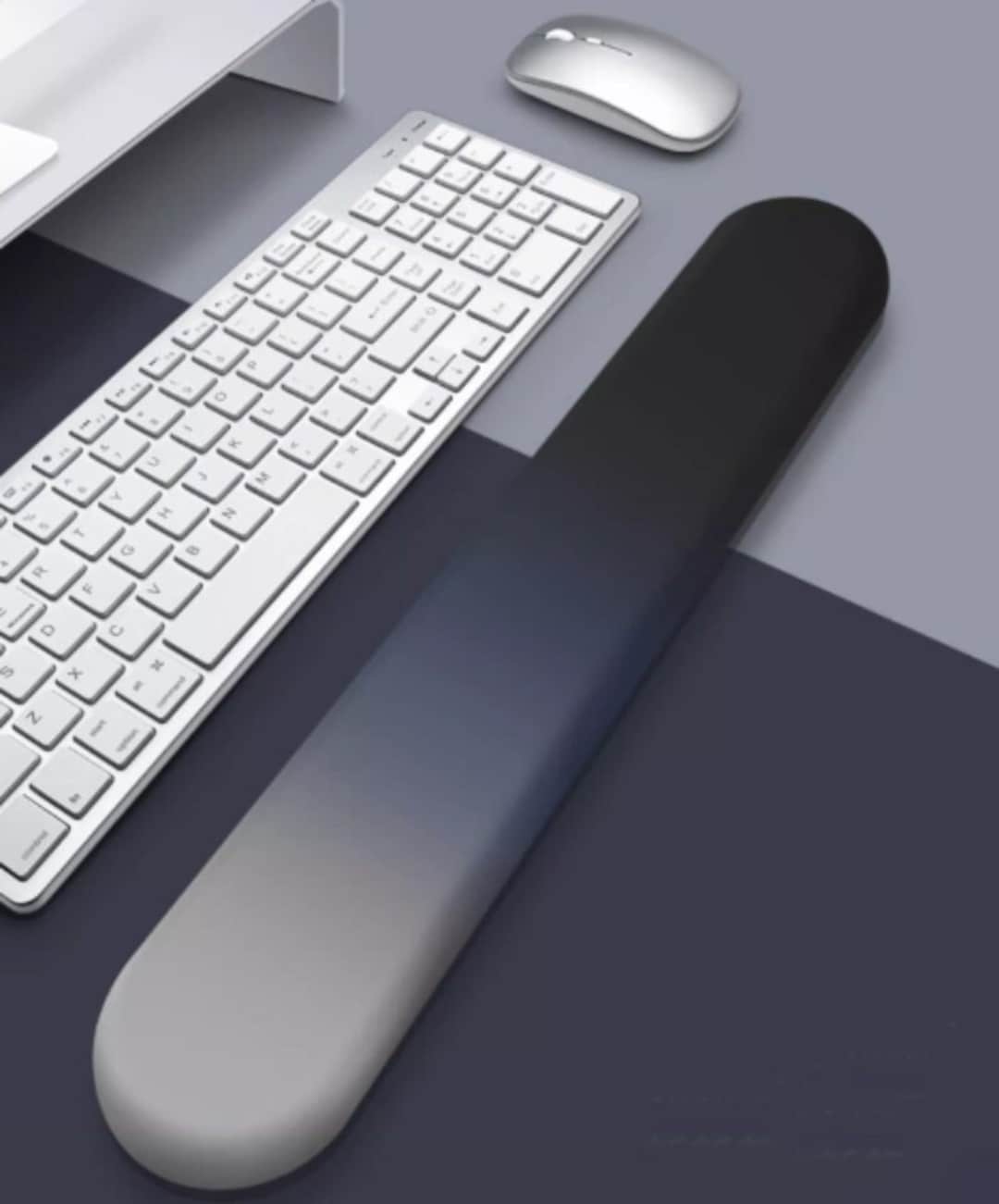 Black Gradient Wrist Rest Silicone Keyboard Wrist Rest Etsy