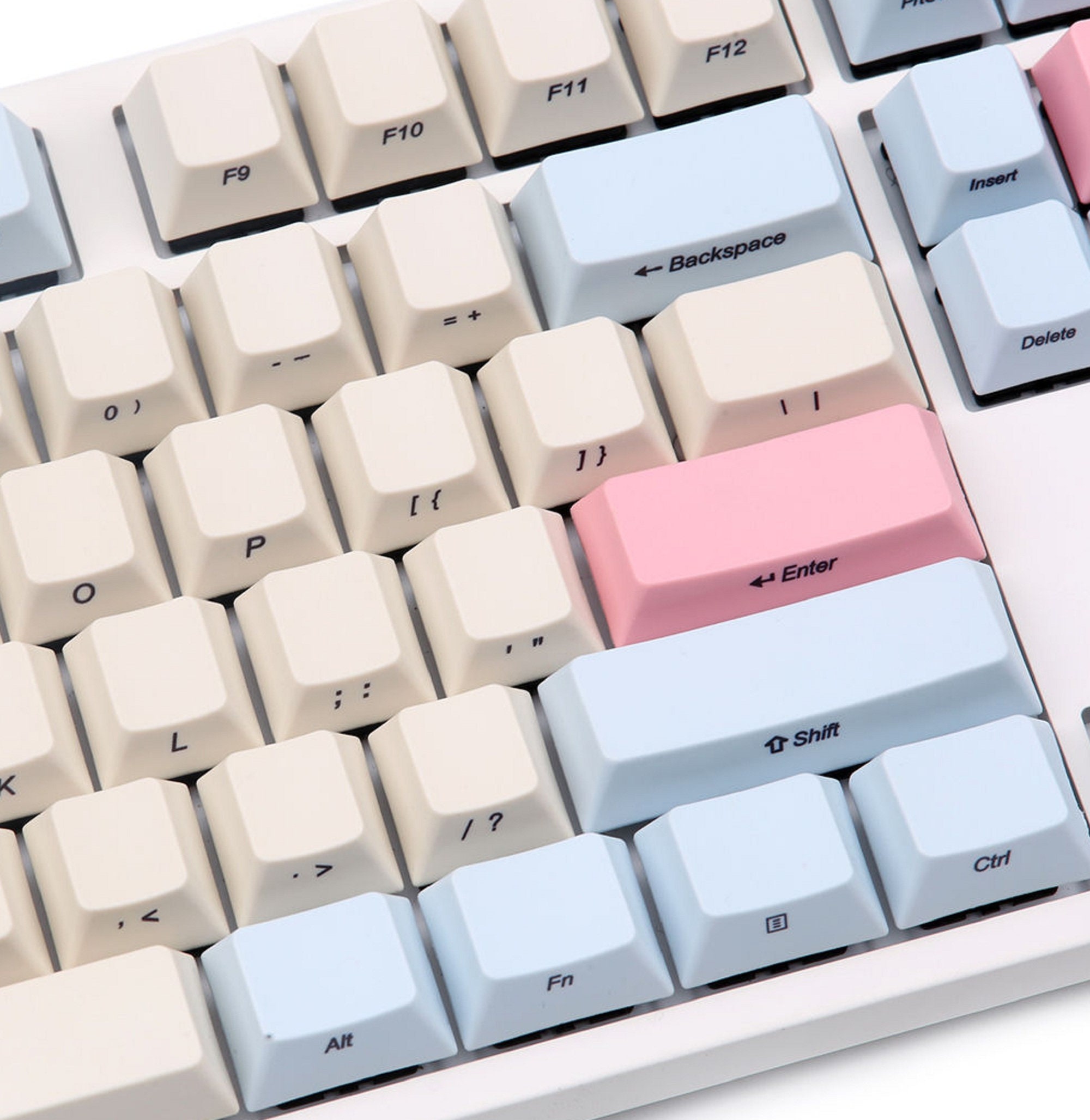 White Keycaps Set Cherry Artisan Keycaps Set 60 87 104 108 Etsy