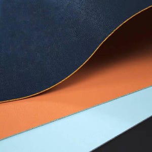 PU Leather Desk Mat, Custom Size and Shape Desk Mat, Large Leather Desk Mat, Waterproof Oilproof Table Mat Customized, Computer Desk Pad