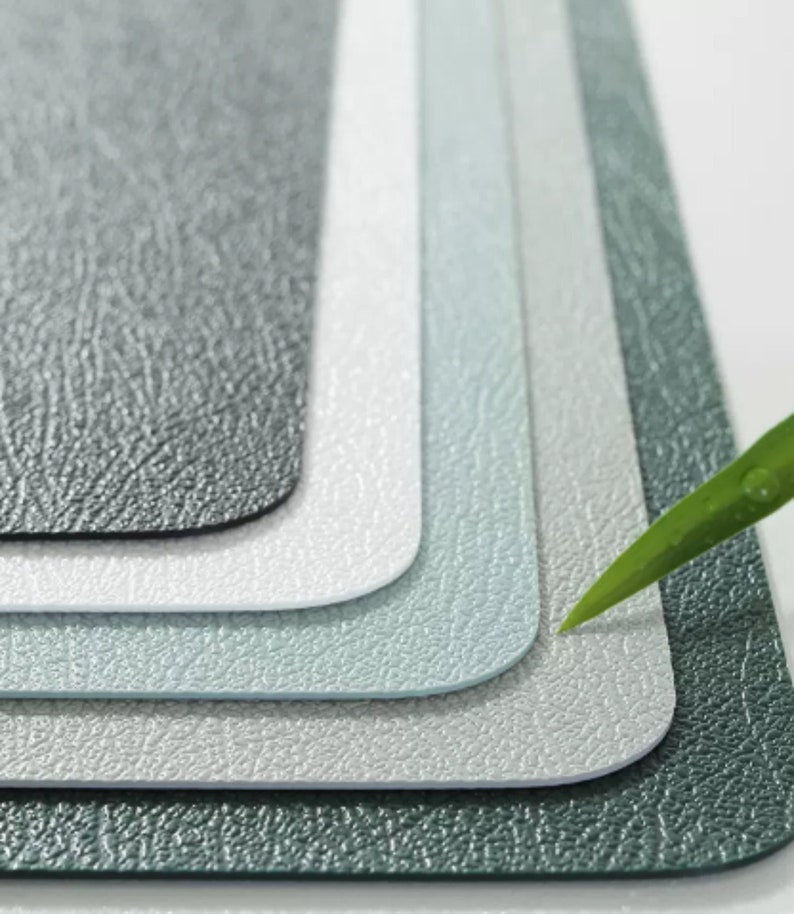 Leather Desk Mat, Custom Size Desk Mat, Office Waterproof Desk Mat ...