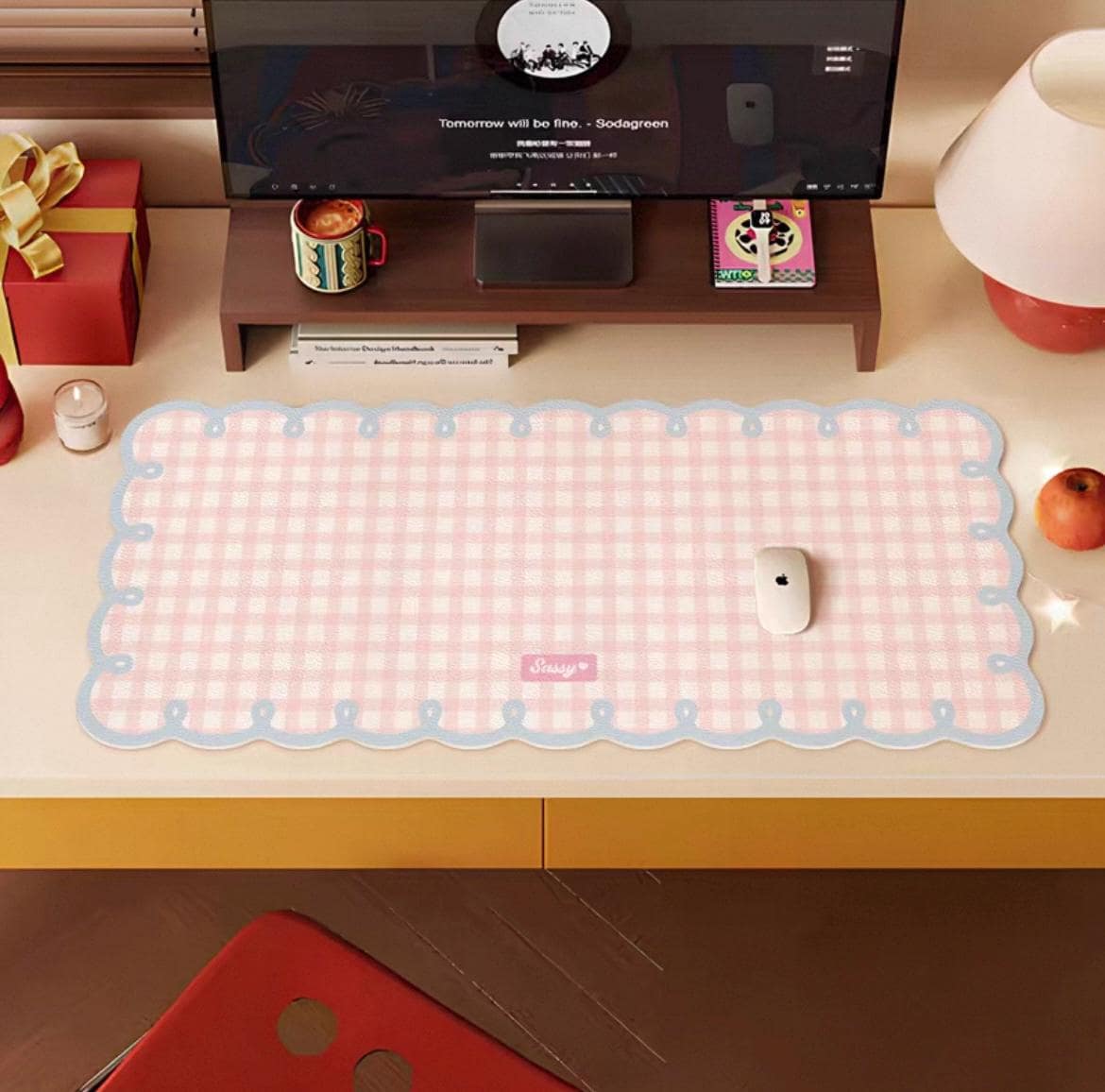 Cute R Mat Custom Cute Waterproof Table Mats, Personalized Desk Mat, Cute Gaming ...