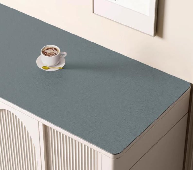 Sideboard Table Mat, Custom Size Desk Mat, Office Desk Mat, Countertop ...