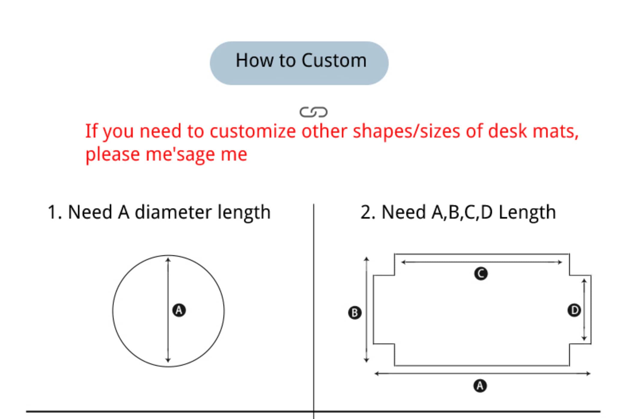 Leather Office Desk Mat, Custom Size Desk Mat, Large Waterproof Mouse ...