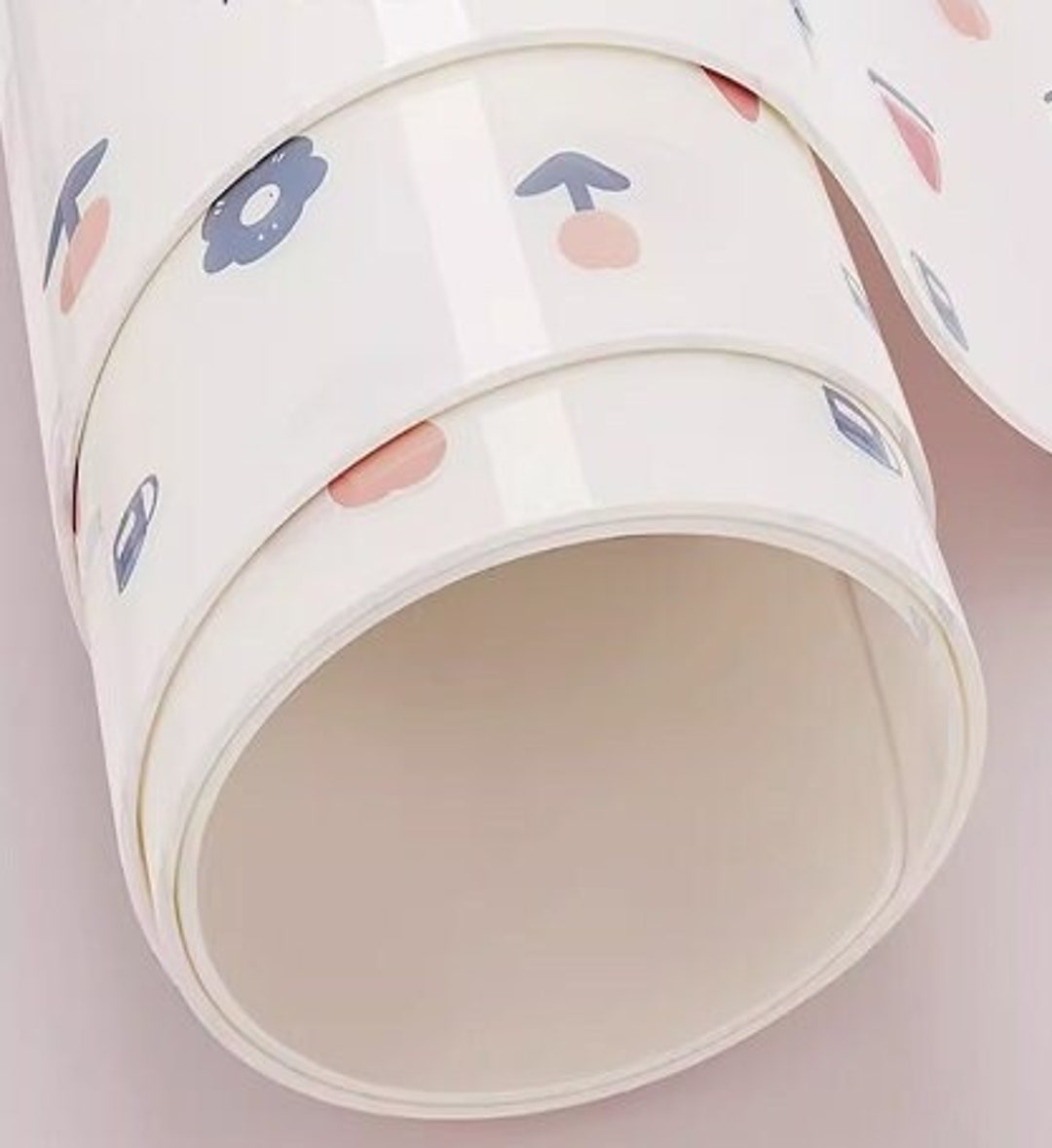 Flower PVC Desk Mat, Custom Size Desk Mat, Soft Glass Office Mouse Mat ...