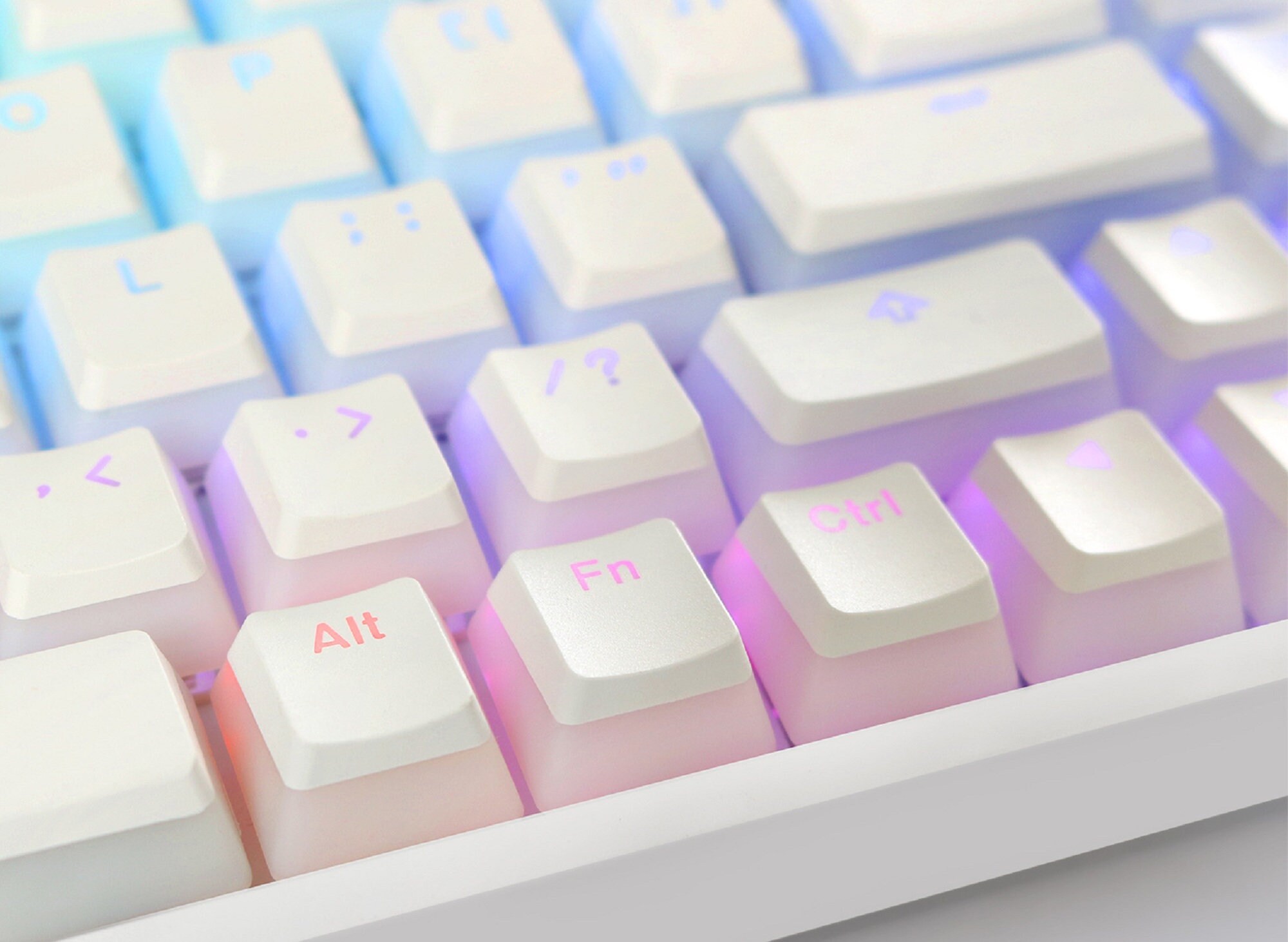 White Keycaps Set Oem Artisan Keycaps Set 68 84 108 Resin MX Etsy