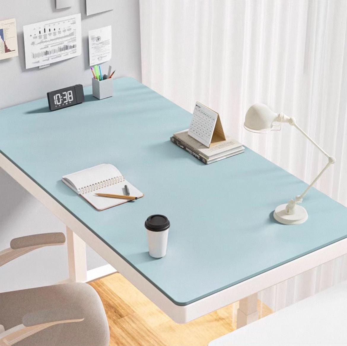 Computer Desk Mat, Office Desk Pad, Keyboard Mouse Pads, Multiple ...