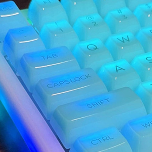 Fully Transparent Keycaps Set Artisan Keycaps Set Best - Etsy Canada