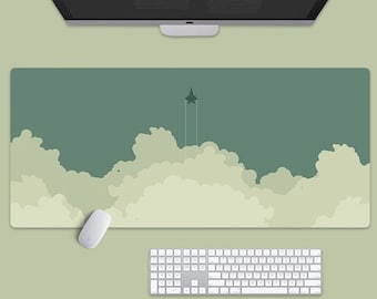 Cute Desk Mat, Large Mouse Pad, Kawaii Desk Accessory, Art Desk Pad, School Desk Pad, Desk Mat Gaming, Desk Pad Extra Large