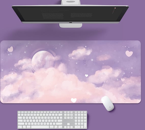 Purple desk mat hotsell