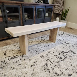 Narrow low hot sale bench