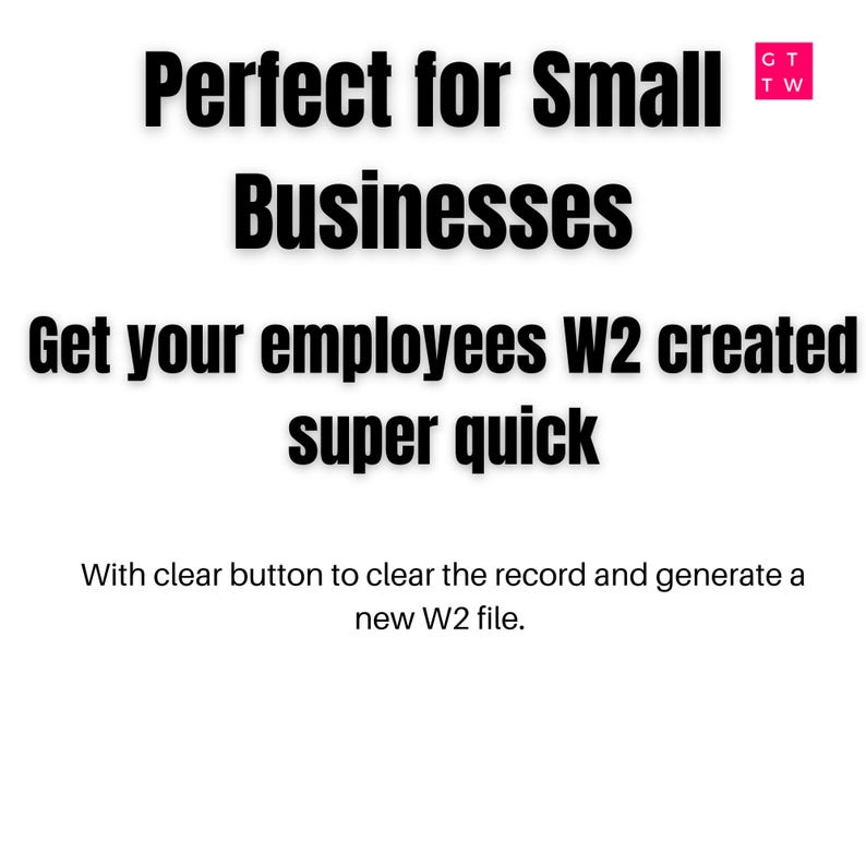 Fillable W2 Form 2025: Printable IRS Template (digital Download) - Etsy