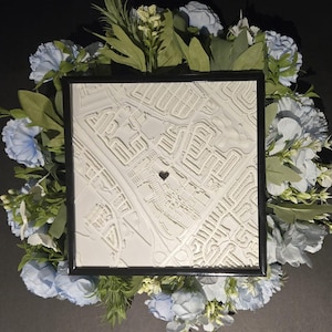 Carte 3D personnalisée où tout a commencé, cadeau pour elle, lui, anniversaire de la Saint-Valentin