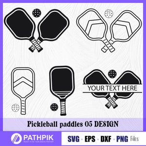 Pickleball paddles Svg,  Pickleball clipart, Pickleball silhouette, Pickleball paddles outline Gifts Pickleball paddles Tshirt