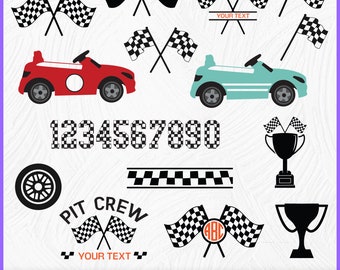 Racing Svg Custome design, Pit Crew SVG, Racing svg, Race car svg, sports svg, checkered flag svg, Race Car Clipart, Racing Numbers svg