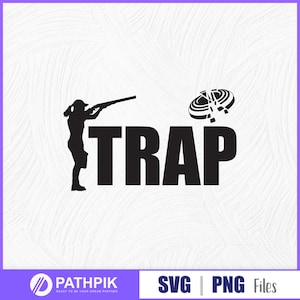 Trap SVG T Shirt Design, Trapshooting SVG, Skeet Shooting SVG T shirt gift, Sporting Clay svg
