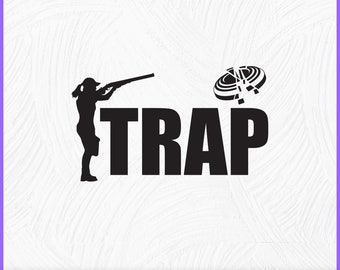 Trap SVG T Shirt Design, Trapshooting SVG, Skeet Shooting SVG T shirt gift, Sporting Clay svg
