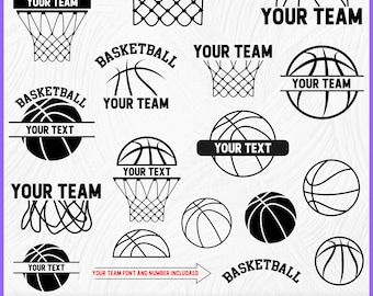 Basketbalteamnaam SVG-ontwerp: Gameday Mom-shirt clipart (digitale  download) PNG-sublimatie - Etsy Nederland, image size:340x270