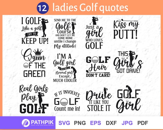 Golf girl Svg, Golf Like a Girl, Golf SVG, Ladies golf Design Svg, golf Shirt, Cut Files for Crafters,