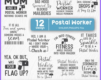 Postal Worker svgTshirt Design Bundle Post Office svg Postman svg Post Office svg mailman Svg Postman Clipart Cut file