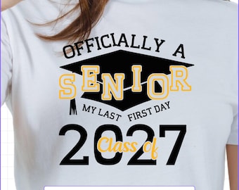 SVG senior 2027, promotion 2027, dernier premier jour SVG senior 2027, officiellement un SVG senior, fichier de coupe chemise de lycée senior 2027,