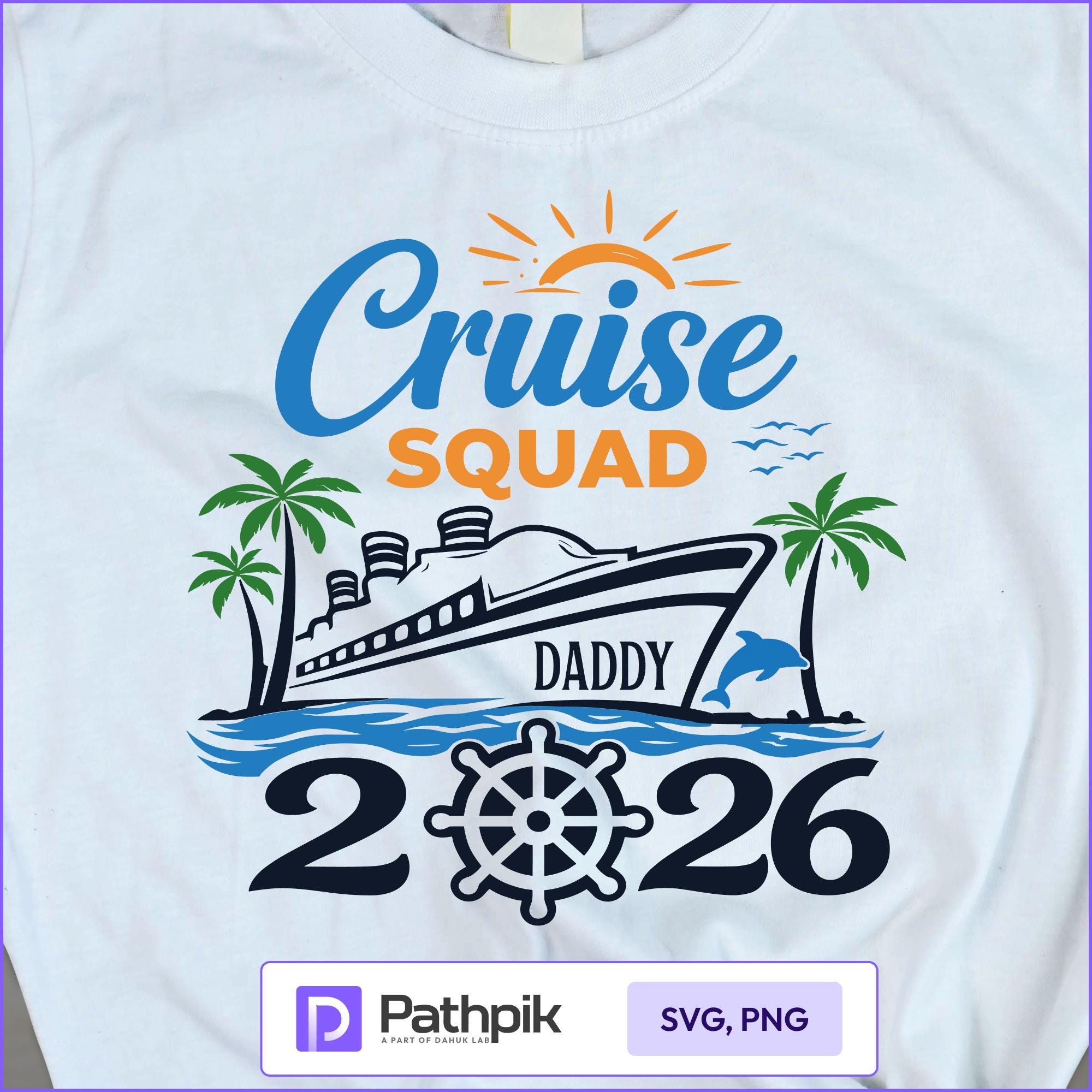 Cruise Squad 2026 SVG PNG Bundle, Family Vacation Shirt Designs - Etsy