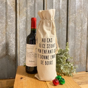 Wine bag, in case it's my child who makes you want to drink