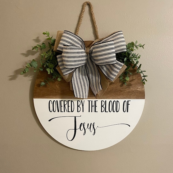 Religious Door Decor Etsy