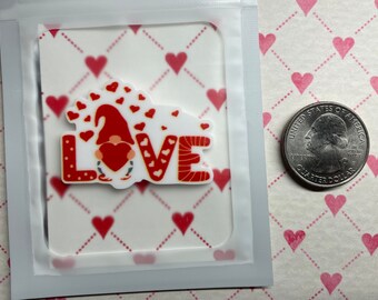 PatsyPutty Love Gnomes Cover Minders Needle Minders Valentine's Day