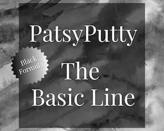 PatsyPutty La gamme de base | Mastic de peinture au diamant parfumé Black Formula Choisissez votre parfum