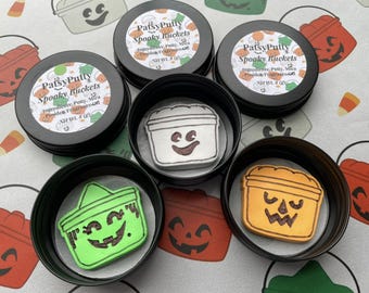PatsyPutty Spooky Buckets Diamond Painting Putty | 8G | Scent: Cranberry Spice | Choose Color