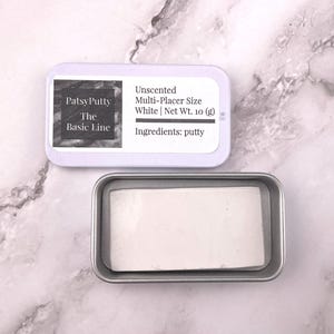 PatsyPutty La gamme de base | Formule blanche | Taille multi-places | Mastic de peinture diamant parfumé Choisissez votre parfum image 2